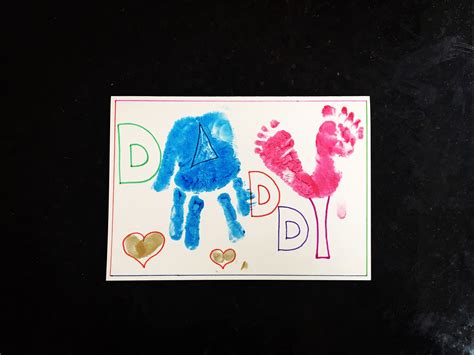 father's day handprint gift|father's day footprint printable.